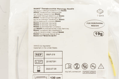 ConMed MWF-319 WANG Transbronchial Histology Ndle 19G x 130cm